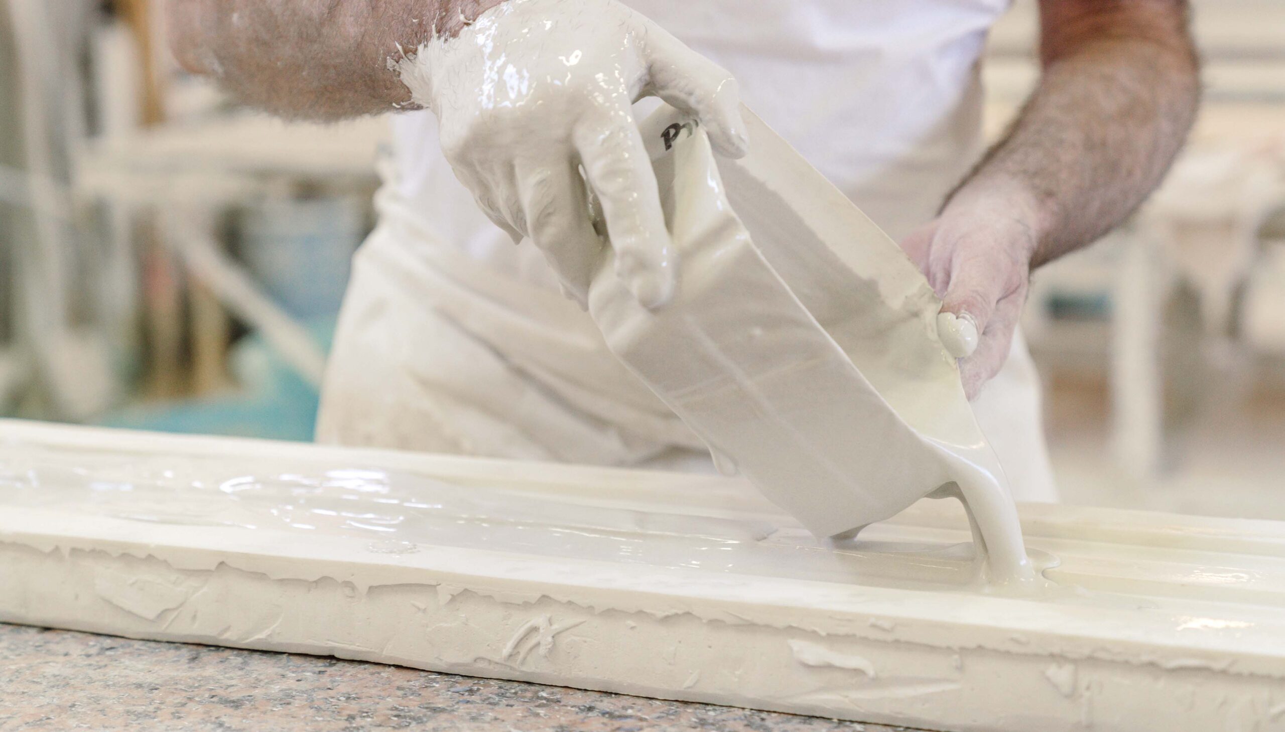 plaster production